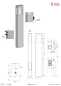 Preview: Designer Aussenleuchte 110cm